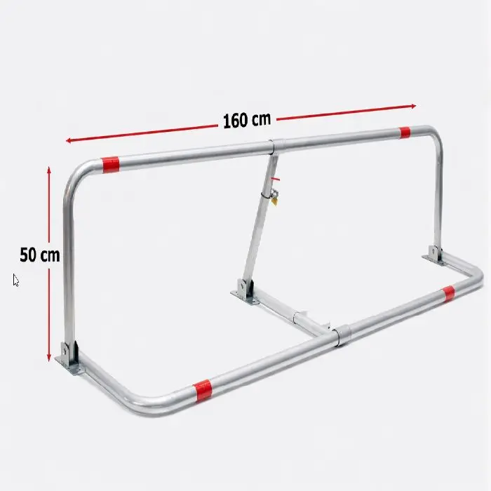 Parkirna ovira INOX oblika črke M XXL 160cm ojačana, parkirna ovira inox 160 cm, parkirna ovira xxl, ojačana parkirna ovira, zaščita dvojnega parkirišča, zaščita bočnega parkirišča, inox parkirna zapora, ugodno lokalno ljubljana, prihranek ceneje parkirišče
