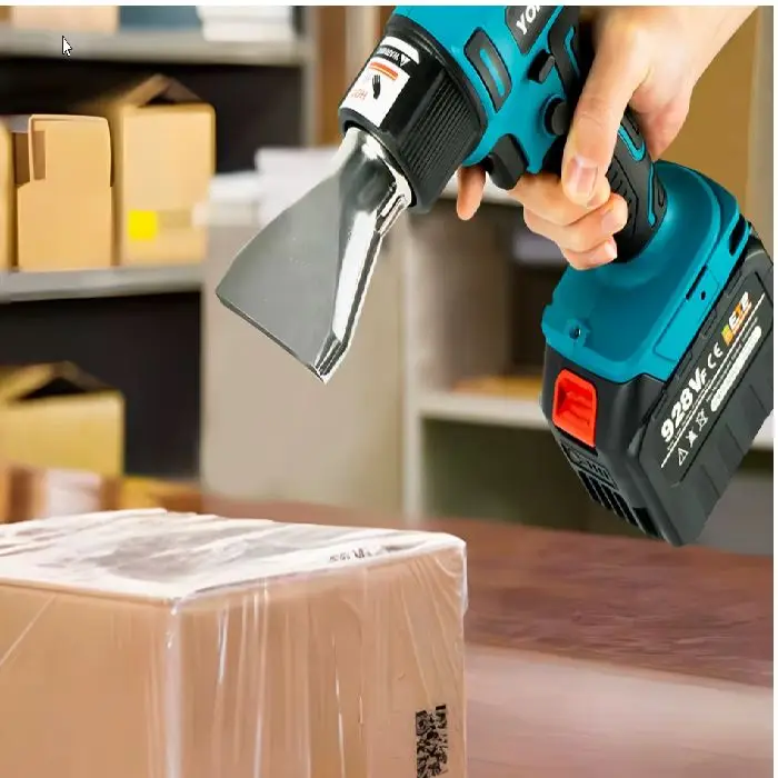 Pištola na vroč zrak akumulatorska kompatibilna z Makita, pištola na vroč zrak, akumulatorska pištola, makita kompatibilna, brezžično orodje, ceneje, ugodno, prihranek, lokalno, ljubljana, yofidra, 18v heat gun, cordless hot air gun