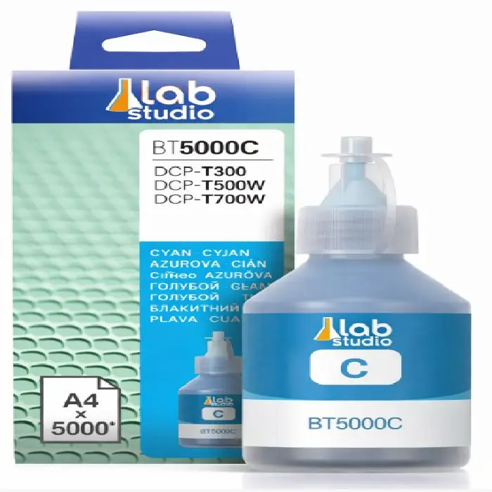 Polnjenje črnila za Brother BT-5000C 50mL za 5500 strani, polnjenje črnila Brother BT-5000C, Brother BT-5000C 50mL, 5500 strani, ceneje, ugodno, prihranek, lokalno, ljubljana, brez siloksanov, InkBenefit Plus