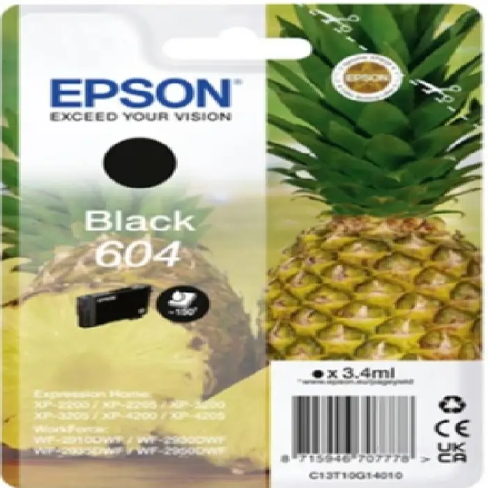 Polnjenje kartuš Epson 604 Ananas CMYK 13mL, epson, 604,604xl,ceneje, ugodno, prihranek, lokalno, ljubljana, Epson, črnilo, polnjenje kartuš, ekološko, tiskanje, trajnostno