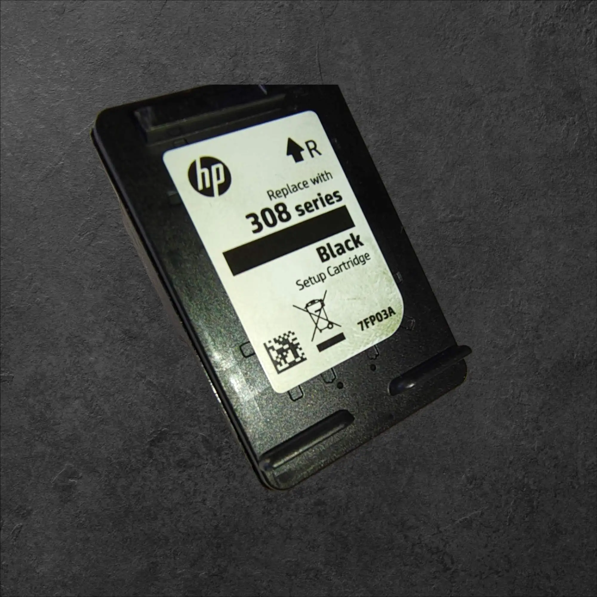 Polnjenje kartuše HP 308 Black, polnjenje kartuše HP 308, ceneje, ugodno, prihranek, lokalno, ljubljana, obnova kartuš, HP Envy 6532e, HP 6L6S6UE, storitev polnjenja