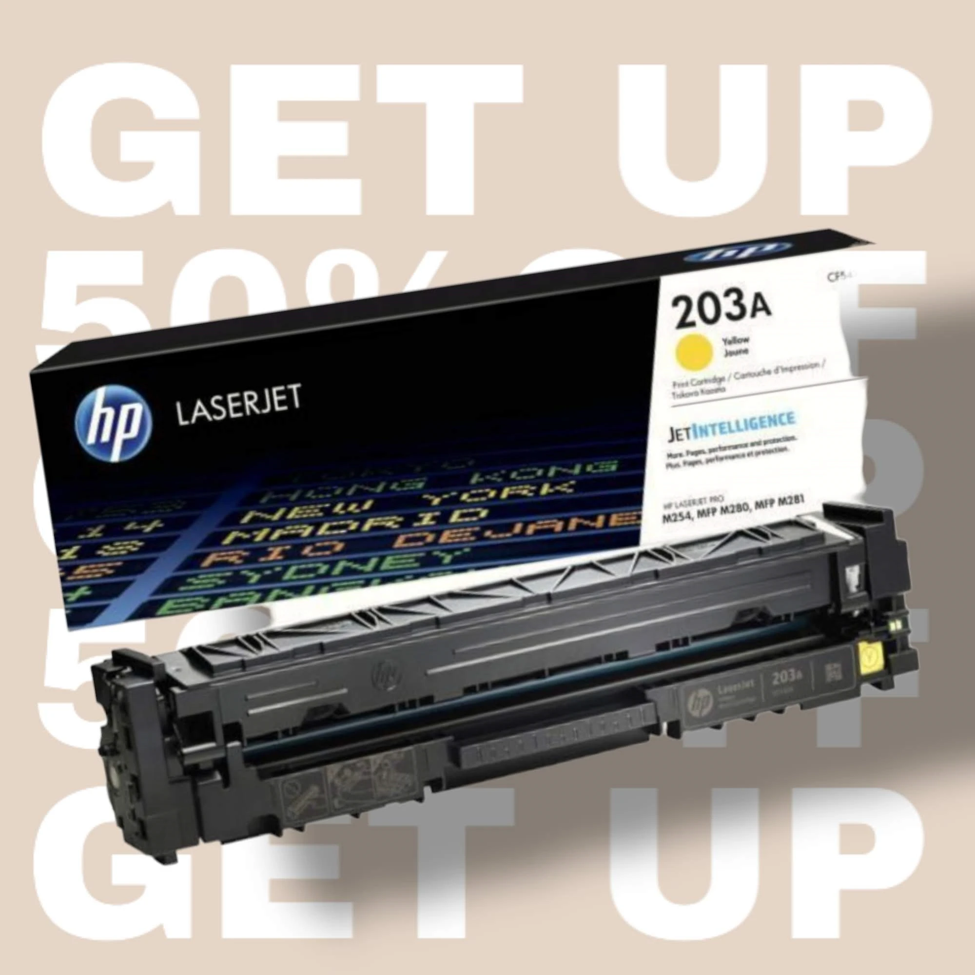 Polnjenje tonerja HP 203A Yellow za 1300 strani, HP,color,laserjet,refill,prihranek,varčevanje,ugodno,okolje,rebuilt,akcija,prihranek,smallbusiness,startup,ljubljana,business,CF542A, CF542, HP-203A, HP203A,magenta