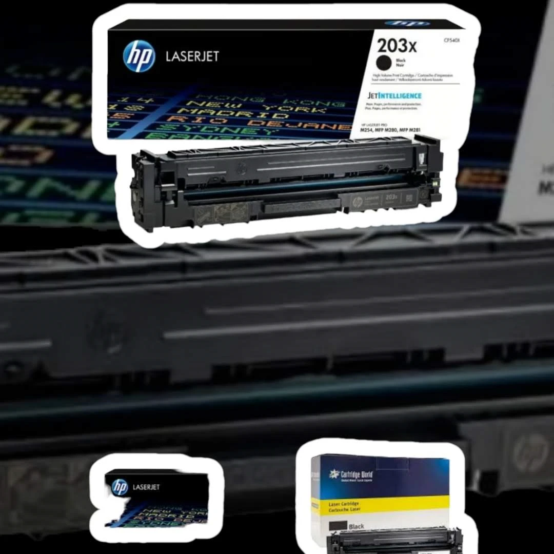 Polnjenje tonerja HP 203X Black za 3200 strani, HP,color,laserjet,refill,prihranek,varčevanje,ugodno,okolje,rebuilt,akcija,prihranek,smallbusiness,CF540X, CF540, HP203A,magenta,yellow,black,cyan
