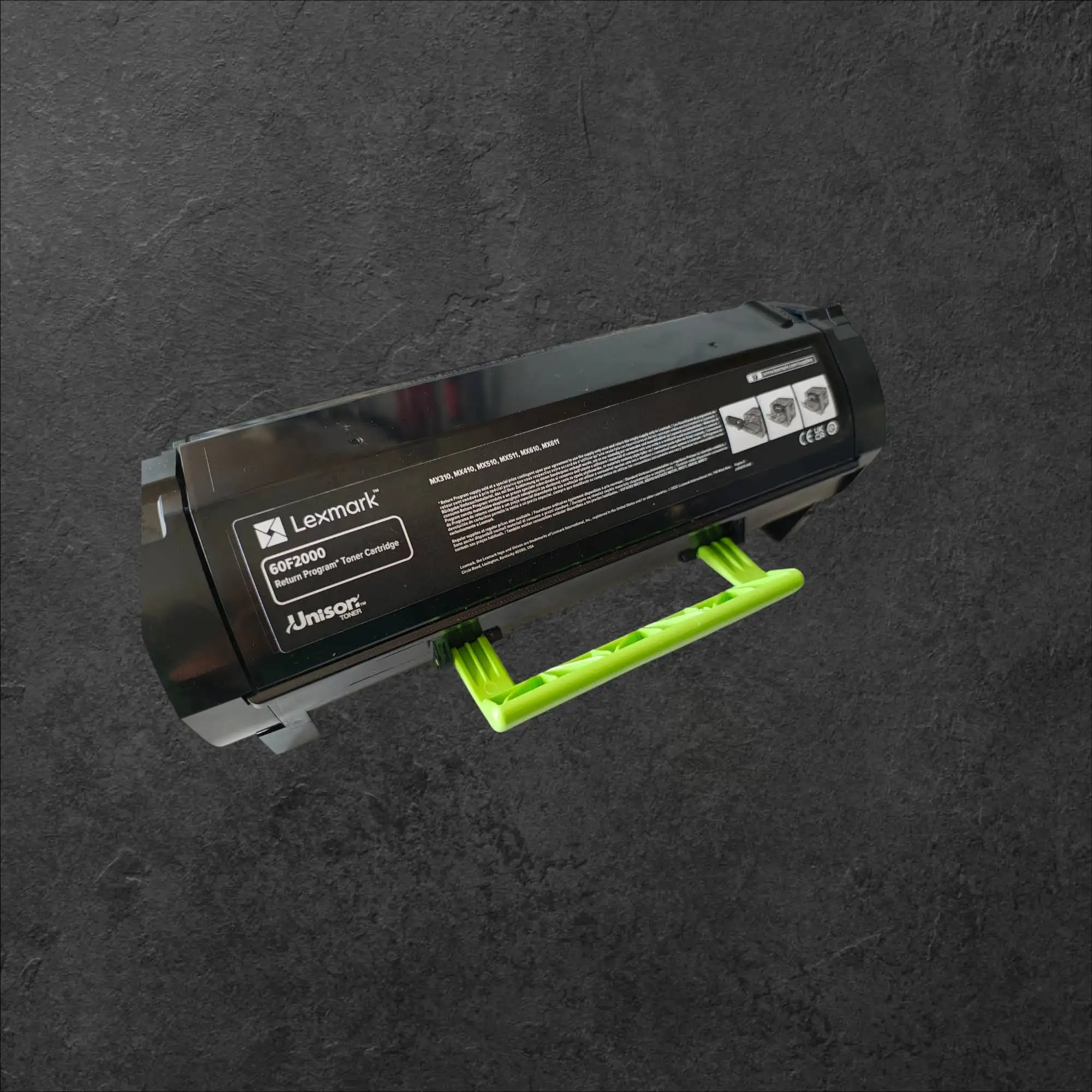 Polnjenje tonerja Lexmark 60F2000 black (črn) za 2500 strani, polnjenje tonerja Lexmark 60F2000, toner Lexmark MX511 Ljubljana, ceneje tonerji Lexmark, ugodno črno polnilo, prihranek pri tiskanju, lokalno polnjenje tonerjev