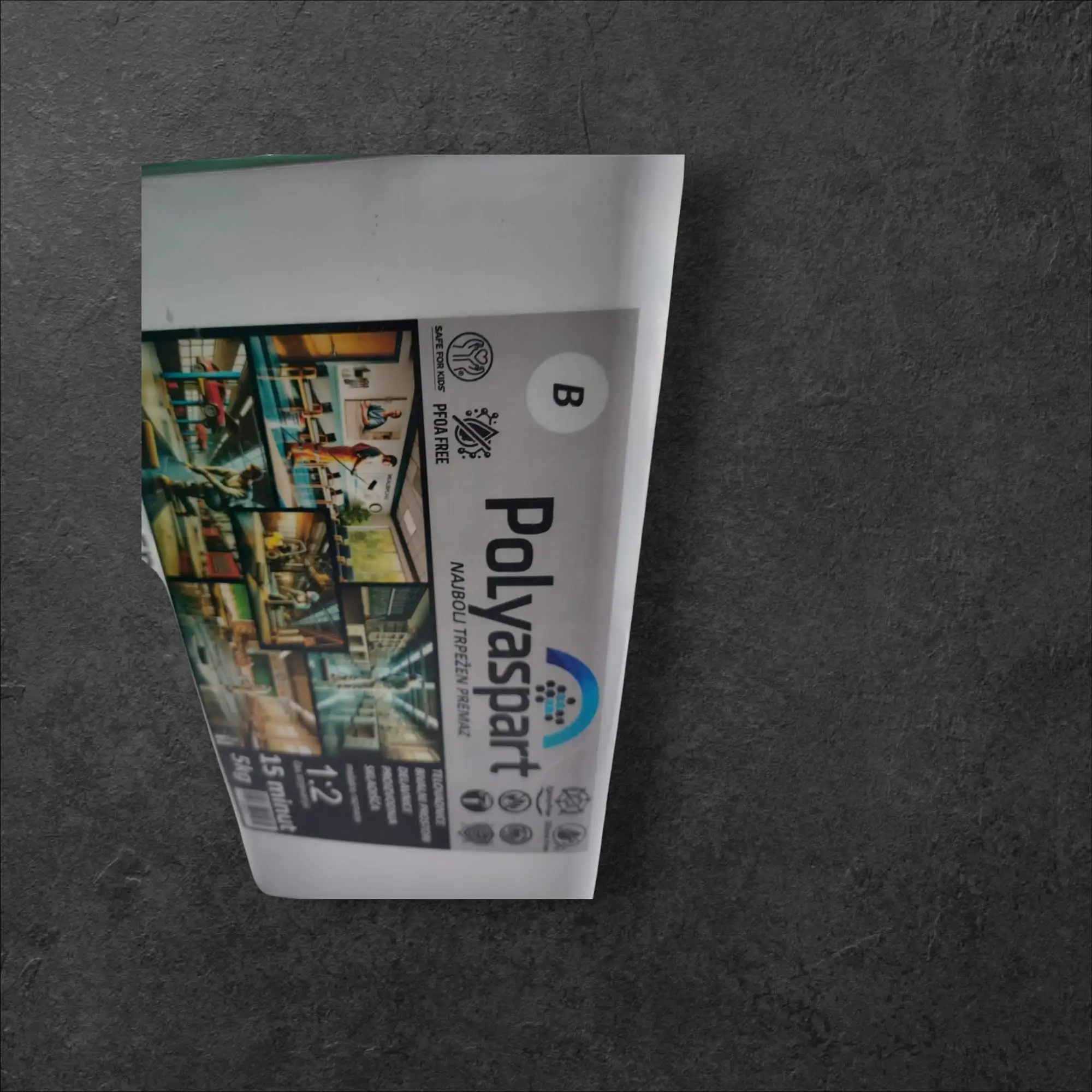 Polyaspart premaz 7,5kg za tla bež barva 1:2 15minut, premaz, talni premaz, vodotesen premaz, heavy duty, elastičen premaz, epoksi alternativa, industrijska tla, parkirišče premaz, strešni premaz, zaščita pred vodo, kemično odporen premaz, hitro sušeč premaz, poliurea premaz, visoka odpornost