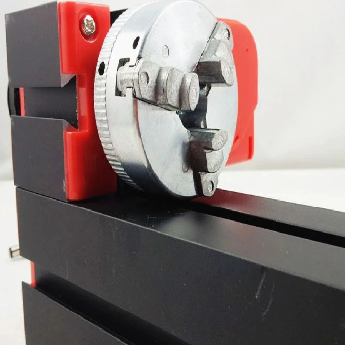 Primež čeljusti za mini stružnico 45mm M12 navoj zadaj, Z011,stružnica,diy,deli,rezervni,popravi,servis,zamenjava,čeljust