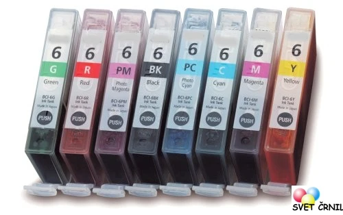 Procolor PC-6B, BCI-6 BK,BCI-3,CANON 3 BREZ ČIPA