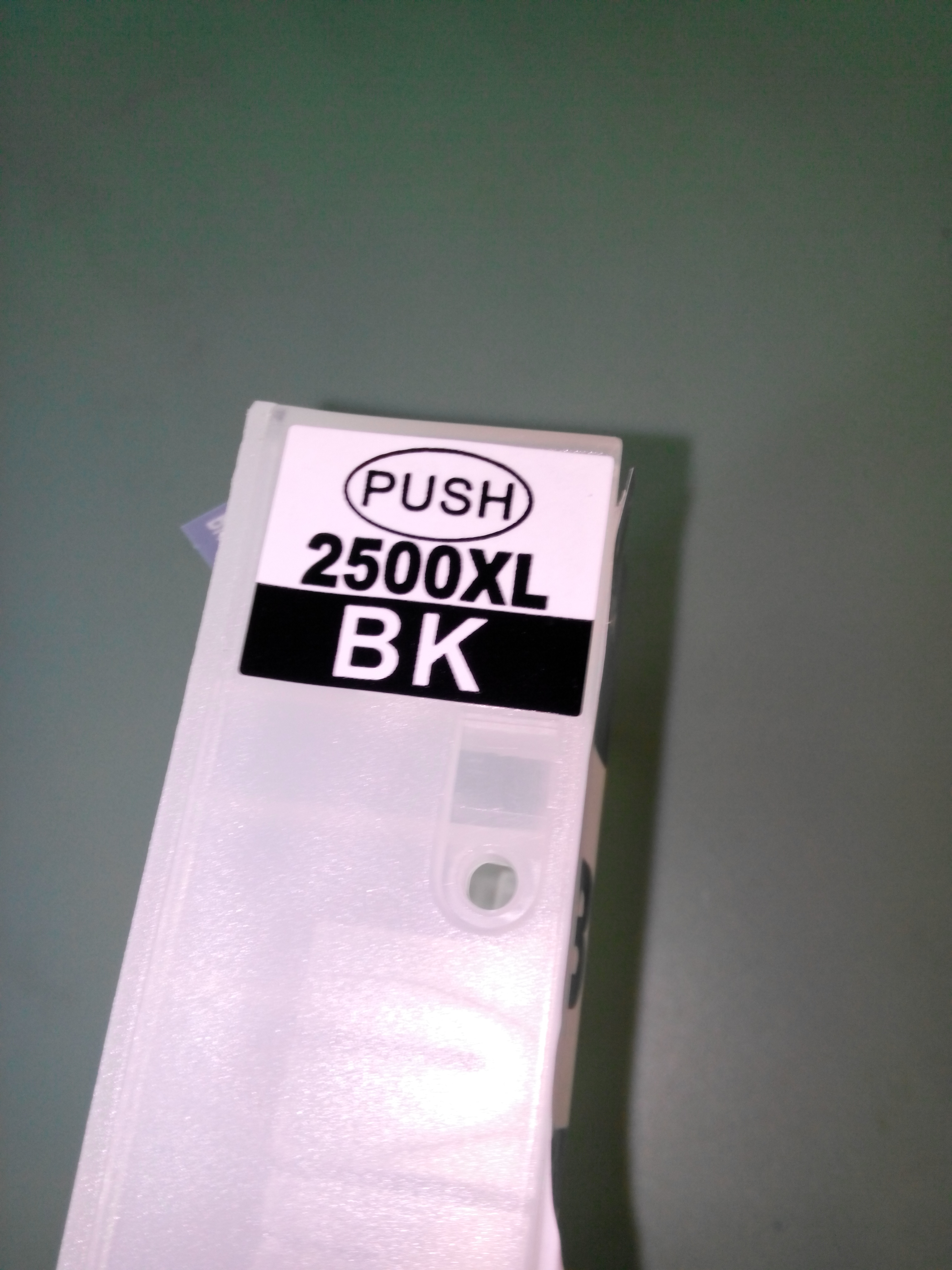 Prozorna polnilna kartuša za Canon PGI-2500xl Black, pgi-2500xl bk