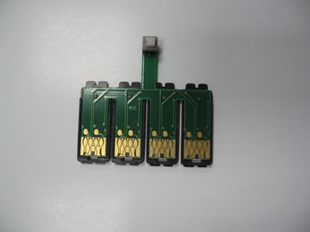 Epson D78/D92/S21/SX115/SX215/SX415 T0711 - T0714 s gumbom za resetiranje, Reset button chips for clp-300
