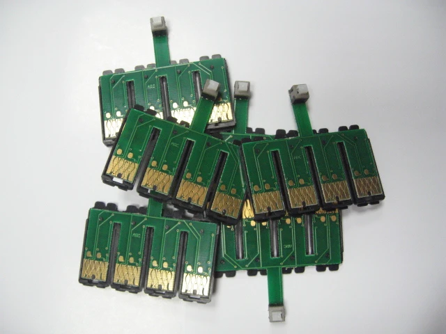 Epson D78/D92/S21/SX115/SX215/SX415 T0711 - T0714 s gumbom za resetiranje, Reset button chips for clp-300