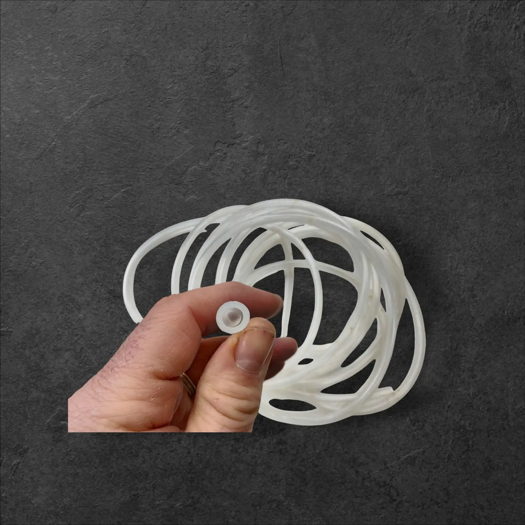 Silikonska cev prozorna food safe USP ID 6mm OD 10mm 1 meter,  prihranek, lokalno, Ljubljana, silikonska cev, food safe, USP certifikat, debelostenska cev, temperaturna odpornost, fleksibilnost, kakovost, trajnost