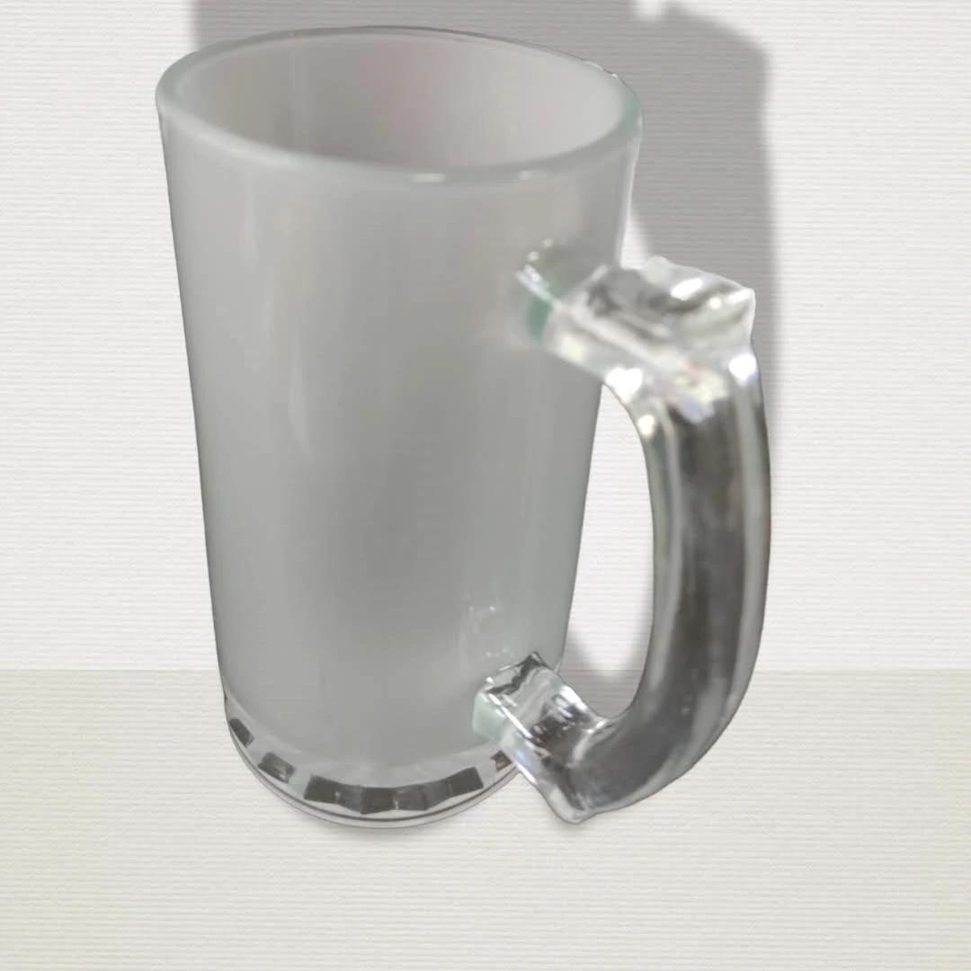 Stekleni kozarec za pivo 500mL za sublimacijo MATIRAN, beer glass krigla za pivo beer cup 20 oz,sublimacija
