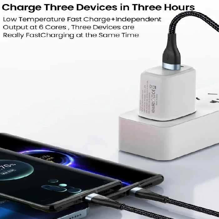 Superhitri Polnilni Kabel za SmartPhone Android Iphone 3v1, Superhitri polnilni kabel, Huawei, Xiaomi, Hitro polnjenje, Tip-C, Micro USB, Lightning, Specifikacije, Mnenja uporabnikov