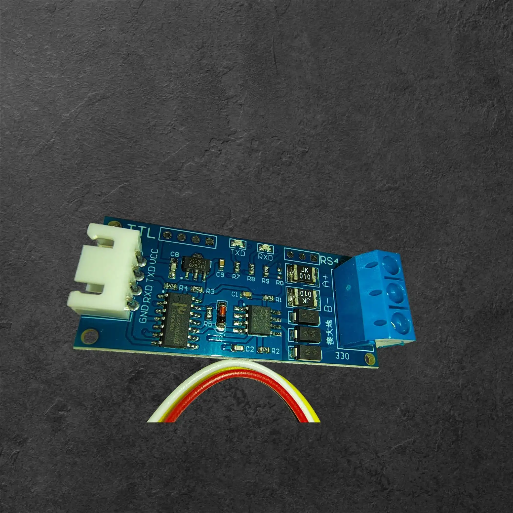TTL modul za serijsko komunikacijo MODBUS in avtomatizacijo,  ceneje, ugodno, prihranek, lokalno, ljubljana, TTL modul, MODBUS, RS485 komunikacija, industrijska avtomatizacija, robusten modul, EMC zaščita