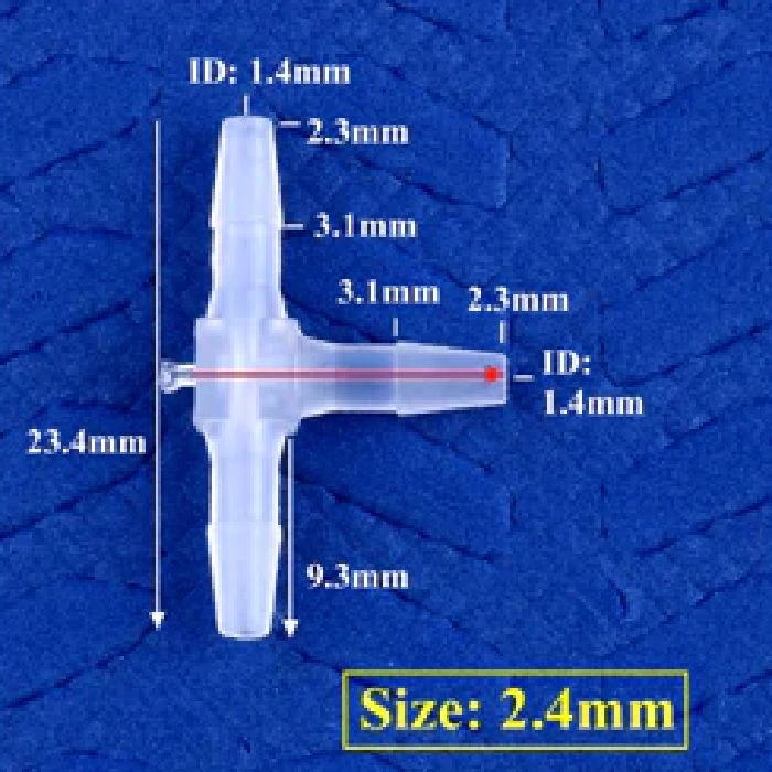 T konektor za cevke za povezavo cevi fi 2,4mm, vezni člen,spajanje,povezava, cevi,namakanje, hidroponika,ceneje, ugodno, prihranek, lokalno, ljubljana, T konektor, cevi fi 2,4mm, namakalni sistem, hidroponika, HDPE plastika, topila, CISS sistemi, DTF tiskalniki, strojegradnja