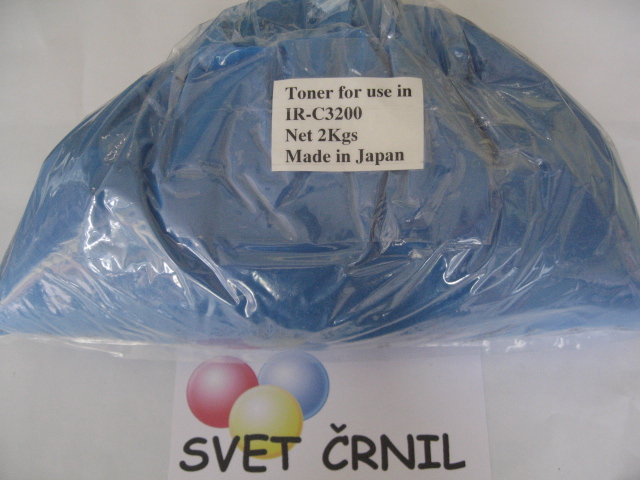 Toner za Canon IR-C3200 Cyan 1Kg, bulk toner for cano digital press machine