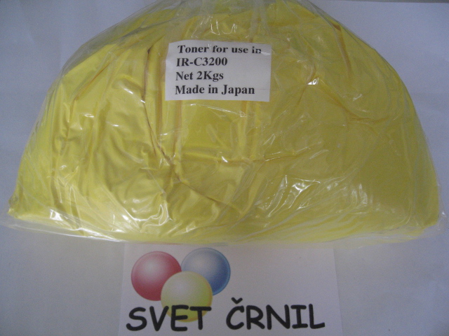 Toner za Canon IR-C3200 Yellow 1Kg, bulk toner for cano digital press machine