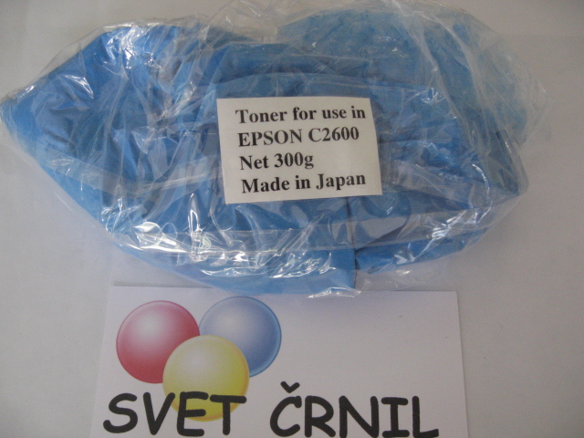 Toner za Epson C2600 Cyan 300g, C13S050226 C13S050227 C13S050228 C13S051107 C13S050230 C13S050231 C13S050232 C13S050229