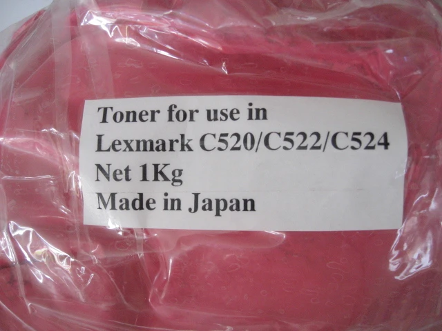Toner za Lexmark C520/C530 Magenta 1Kg bulk pakiranje, bulk toner,toner lexmark,lexmark 530