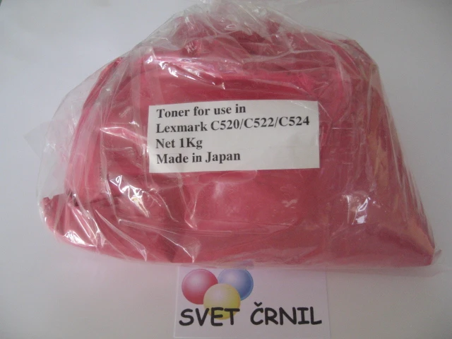 Toner za Lexmark C520/C530 Magenta 1Kg bulk pakiranje, bulk toner,toner lexmark,lexmark 530