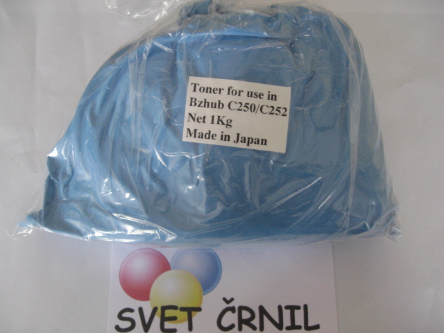 Toner za Minolta BizHub C250/C252 Cyan 1Kg, minolta bizhub c250 c252