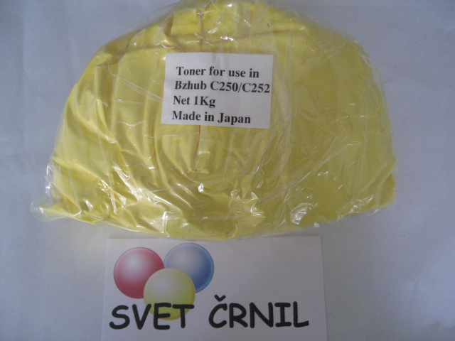 Toner za Minolta BizHub C250/C252 Yellow 1Kg, minolta bizhub c250 c252