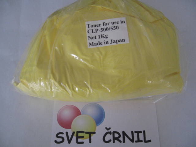 Toner za Samsung CLP-500/550/510/300/600/610 1kg Yellow, clp-500,clp-550,clp-510n,clp-300