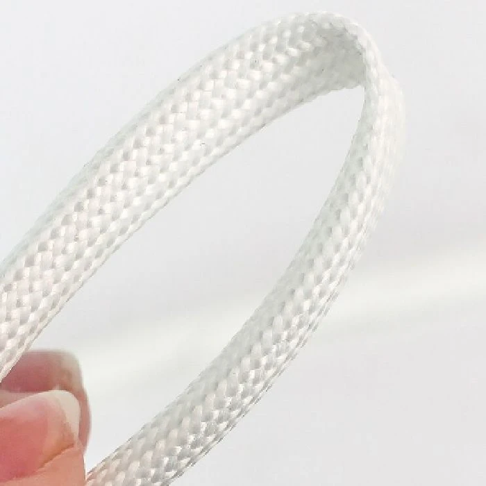 Toplotna izolacijska cev za kable 10mm 1m do 600 stopinj, steklena izolacija