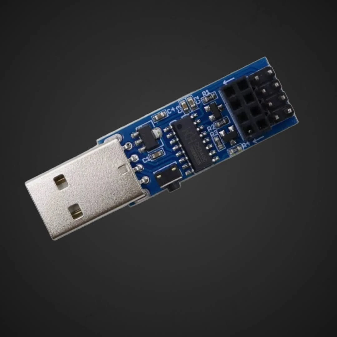 USB adapter za ESP-01 8266 CH340G USB-COM port, usb2com,db9,comport,adapter,programator,arduino,ide,diy,usb,key,razvoj,avtomatizacija,wifi,iot,net,omrežje,brezžično