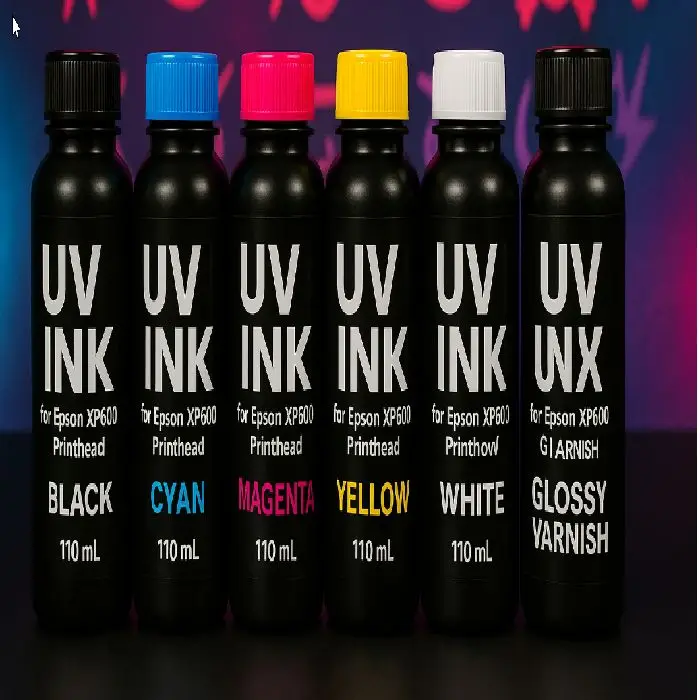 UV črnilo za Epson XP600 tiskalno glavo 110mL, UV črnilo, Epson XP600, ceneje, ugodno, Ljubljana, 110 mL, hibridna, prihranek