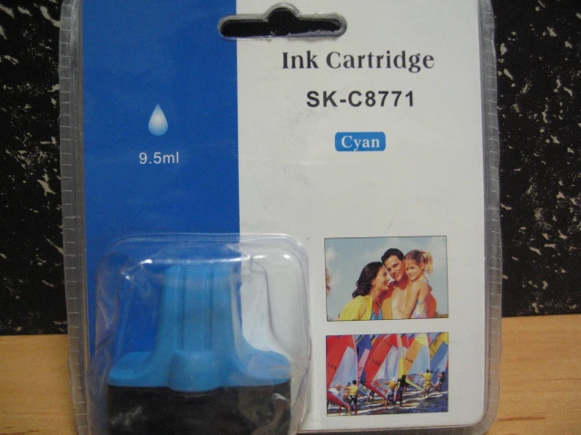 Večna kartuša SK-C8771 cyan HP 363, photosmart 3210, 3310, 8250,HP 363