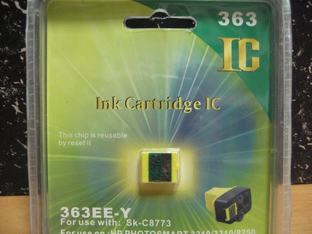 Večna kartuša SK-Y8773 yellow HP 363, photosmart 3210, 3310, 8250,HP 363