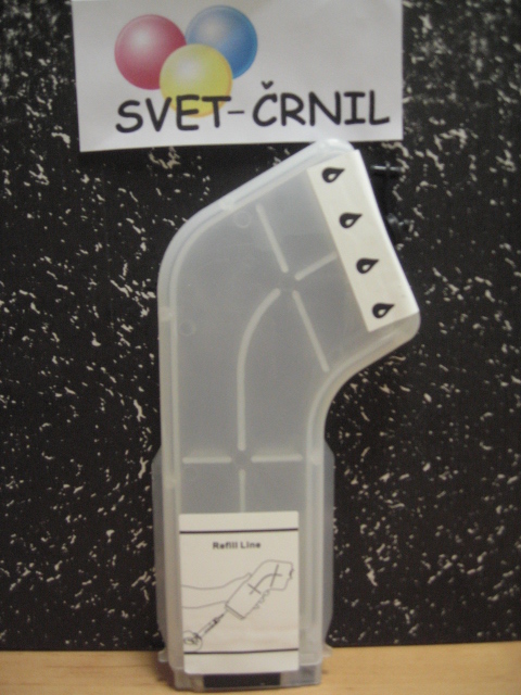 Večna kaseta L za HP 88 Black XXL polnjenje z auto reset čipom, c4936,hp 88,hp 88xl,hp 5400