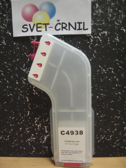 Večna kaseta L za HP 88 Magenta XXL polnjenje z auto reset čipom, C4938 HP 88 XXL polnjenje,hp 88,hp 88xl,hp 5400