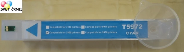 Örök tiszta Cyan Cartridge T5972 epson Stylus PRO 7700/7900/7910/9710 300mL, 7700,7900,7910,7710