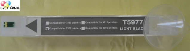 Örök Átlátszó Fekete Patron T5977 epson Stylus PRO 7700/7900/7910/9710 300mL, 7700,7900,7910,7710