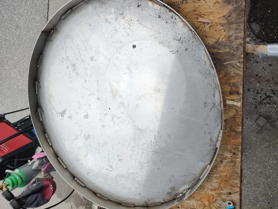 Vrteča miza INOX z VFD regulacijo hitrosti 0 - 35RPM, rotation table,turntable,RPM,VFD,regulacija,inox,SS304,SS307,prehrambena industrija,