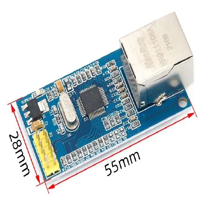 W5500 Ethernet network mrežni modul TCP / IP 51 / STM32, W5500 Ethernet modul, TCP IP mrežni modul, SPI MODE 0 3, 8051 51 Ethernet, STM32 Ethernet, 8 socketov, 10BaseT 100BaseTX, Wake on LAN UDP, 32K TX RX buffer, ceneje, ugodno, prihranek, lokalno, Ljubljana