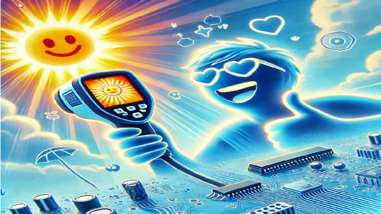 Zakaj pri popravilu elektronike uporabljamo termalno kamero?, termalna kamera,popravilo elektronike,občutljive komponente,pregrevanje vezij,neinvazivna diagnostika,hitra diagnoza napak,zmanjšanje stroškov popravila,pregled elektronike,termalni pregled vezij,pregrevanje komponent