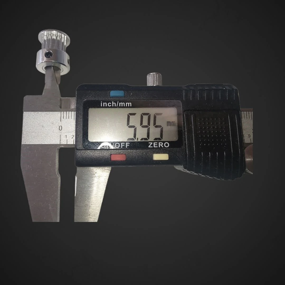 Zobnik 2GT 16T luknja 6mm za jermenico 6mm, 2GT Timing Pulley, 16 zob, Bore 3mm, 3.17mm, 4mm, 5mm, 6.35mm, Width 6mm, 10mm, GT2 Synchronous Belt, Small Backlash.