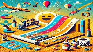 Ali lahko DTF tiskalnik prenašam tudi na les in druge materiale ?