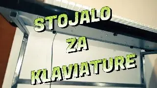 Izdelava stojal za klaviature iz inoxa 