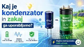 Kaj je kondenzator in zakaj ga uporabljamo ?