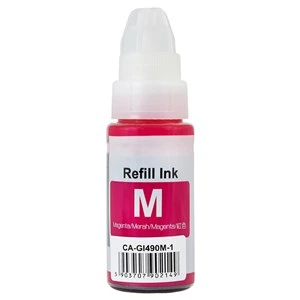 Kompatibilno črnilo v steklenički za Canon GI-490M, magenta, 70 ml, CA-GI490M-1, GI-490M, magenta