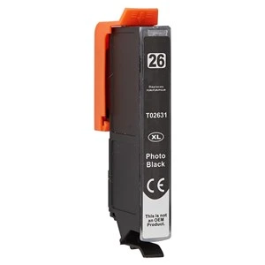 Kompatibilna kartuša za Epson T2631 / C13T26314010, črna, 13 ml, EP-2631-1, C13T26314010 / T2631, črna