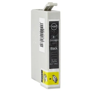 Kompatibilna kartuša za Epson T0711 / C13T07114011, črna, 15 ml, EP-711-1, C13T07114011 / T0711, črna