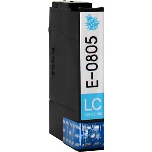Kompatibilna kartuša za Epson T0805 / C13T08054010, svetlo cian, 14 ml, EP-805-1, C13T08054010 / T0805, svetlo cian