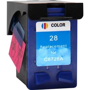 Obnovljena kartuša za HP 28 (C8728AE), večbarvna, 18 ml, HP-28-2, C8728AE, večbarvna