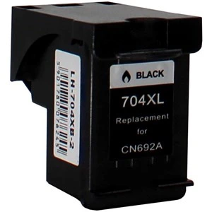 Obnovljena kartuša za HP CN692AE, črna, 20 ml, HP-704XB-2, CN692AE, črna