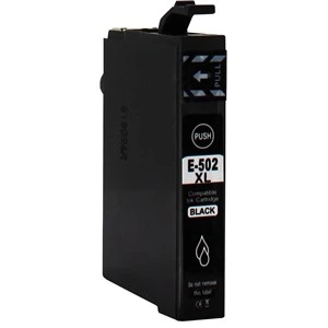 Kompatibilna kartuša za Epson 502XL / C13T02W14010, črna, 13 ml, EP-502XB-1, C13T02W14010 / 502XL, črna